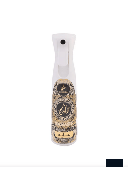 Khadlaj Perfumes Mahasin Abaya air freshener 320Ml Perfume Spray