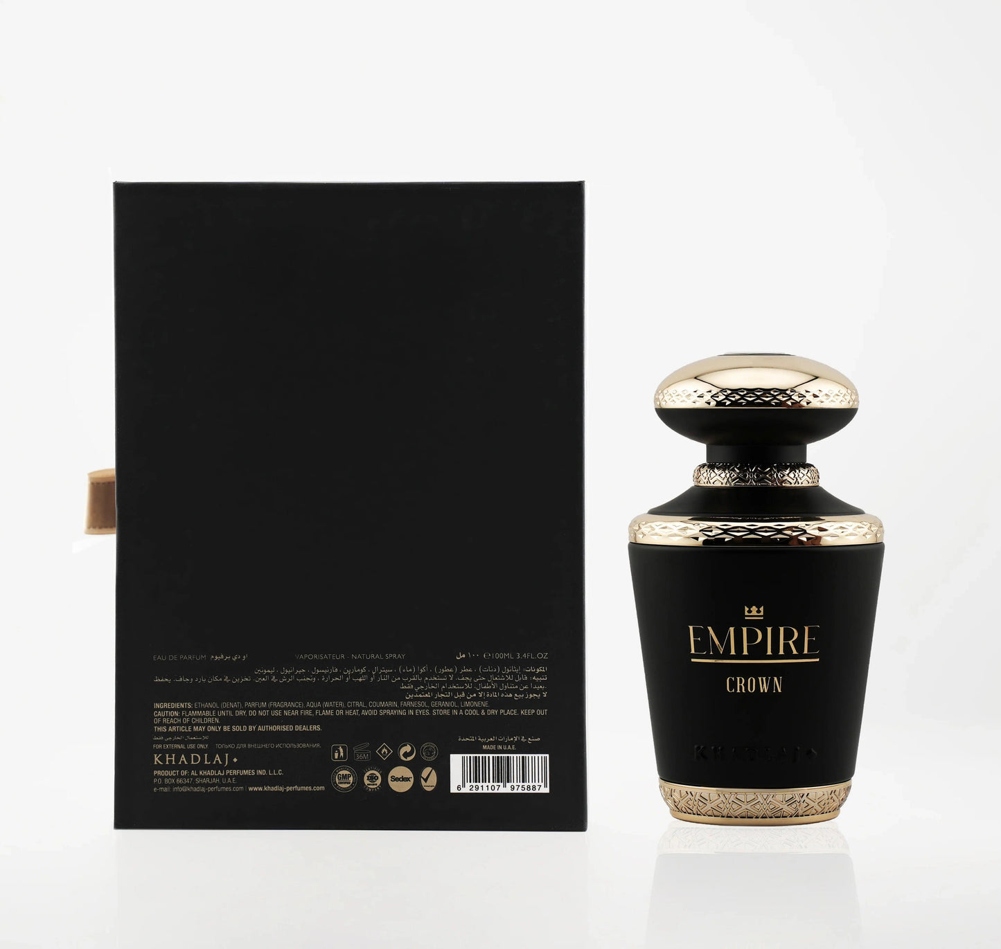 Khadlaj Perfumes Empire Crown 100 ml EDP spray Perfume Spray